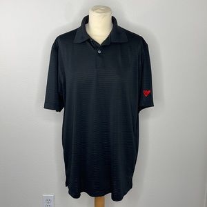 Bermuda Sands Black Polo Shirt Size Medium